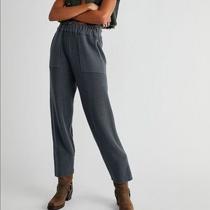 Free People Knit Wide Leg Pants